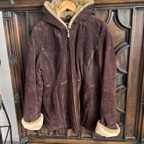 Wilson’s genuine leather and suede brown size XL in great condition. - Picture 2 of 14